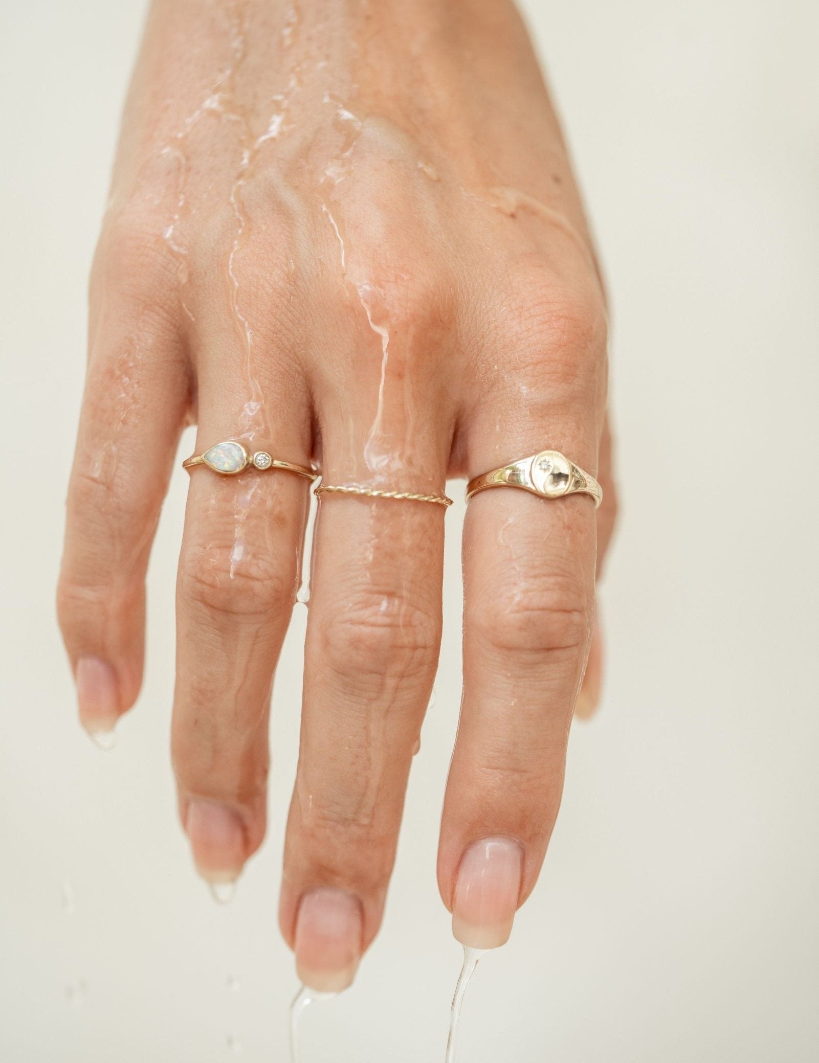 Picture of Luna Rae Solid 9k Gold Astra Ring