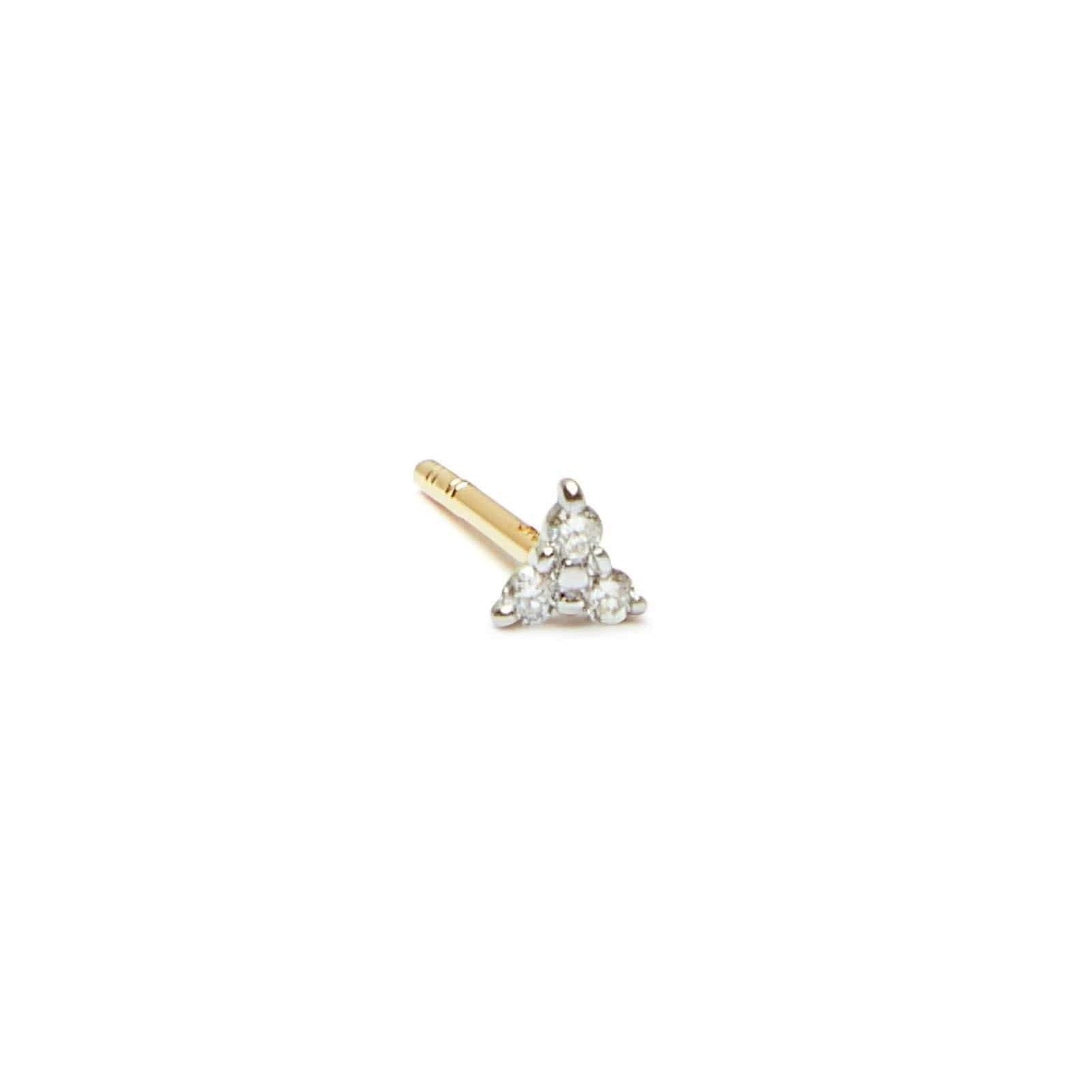 Picture of Luna Rae Solid 9k Gold Diamond Dancer Studs