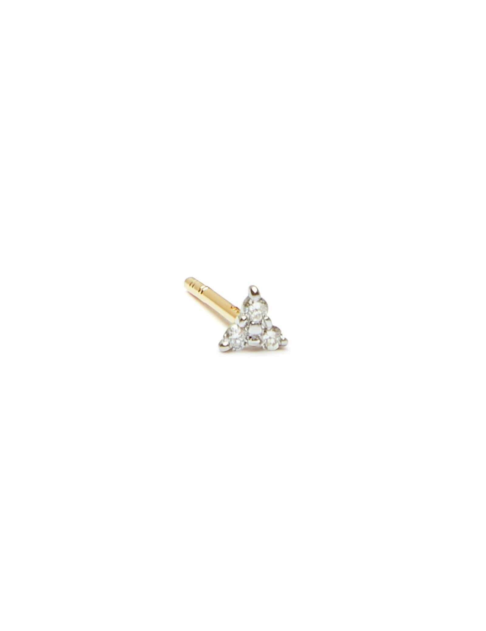 Picture of Luna Rae Solid 9k Gold Diamond Dancer Studs