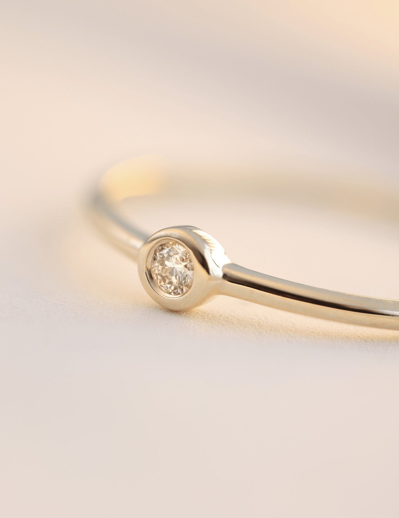 Picture of Luna Rae Solid 9k Gold Diamond Sky Ring