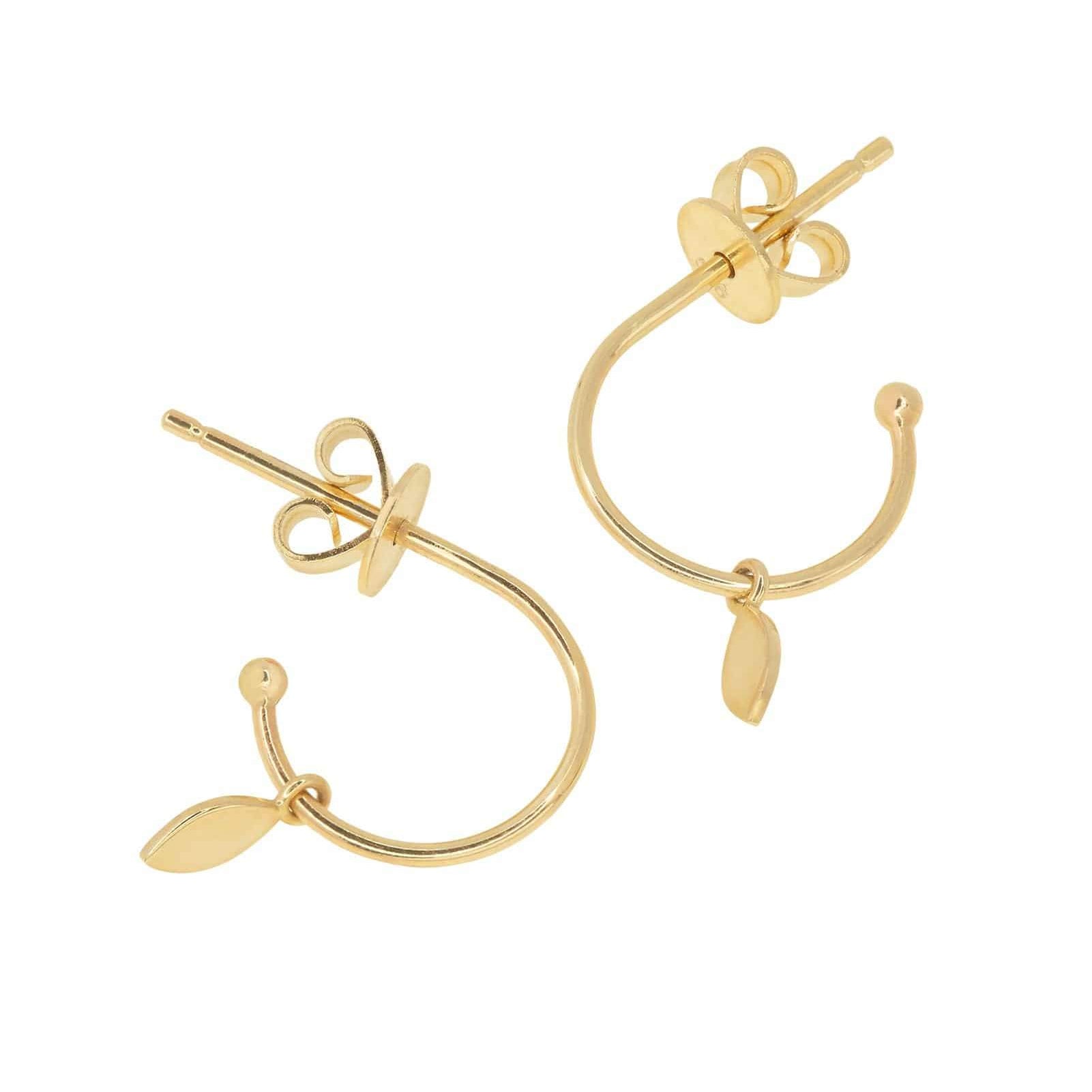 Picture of Luna Rae Solid 9k Gold Drops of Dawn Earrings