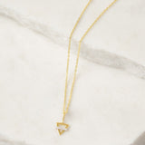 Picture of Luna Rae Solid 9k Gold Earth Element Necklace