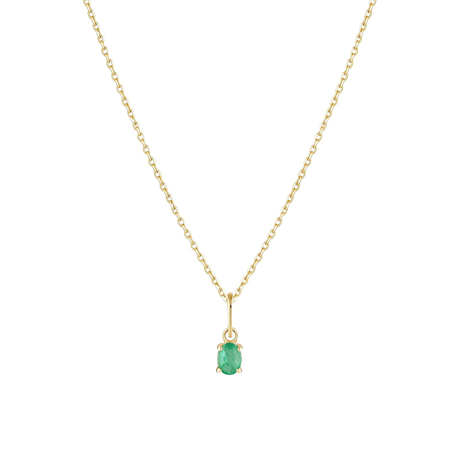 Picture of Luna Rae Emerald Necklace