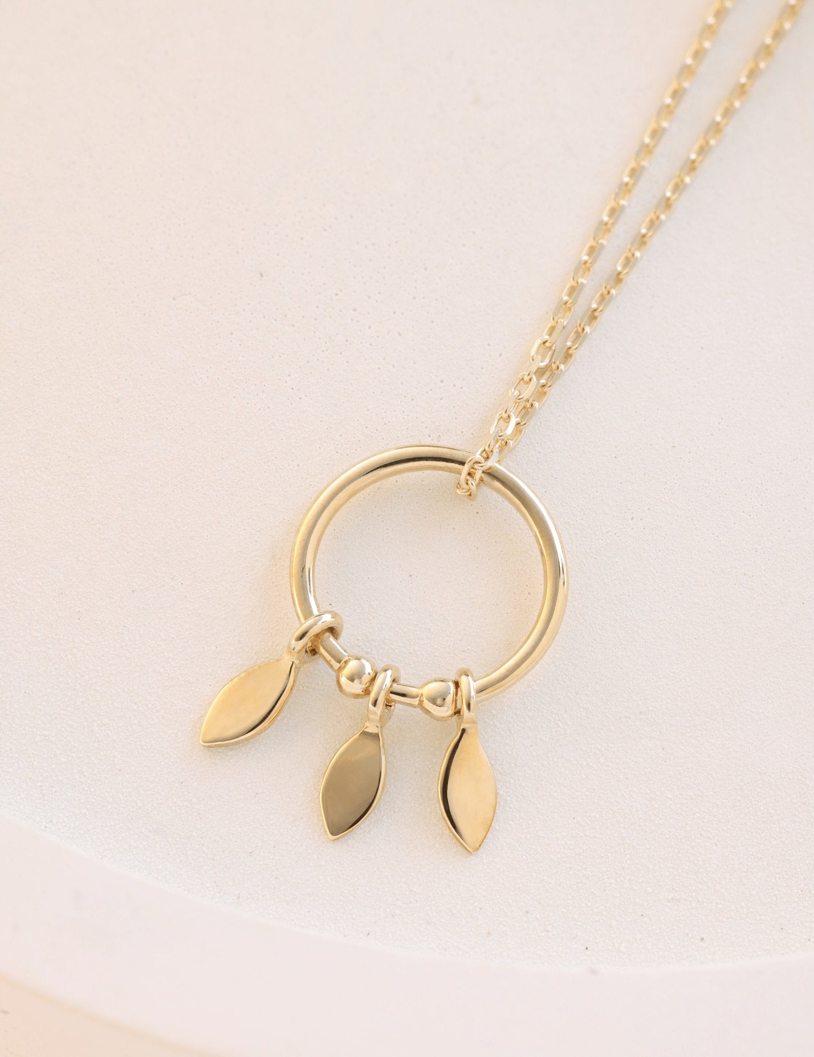 Picture of Luna Rae Solid 9k Gold Falling Stars Necklace