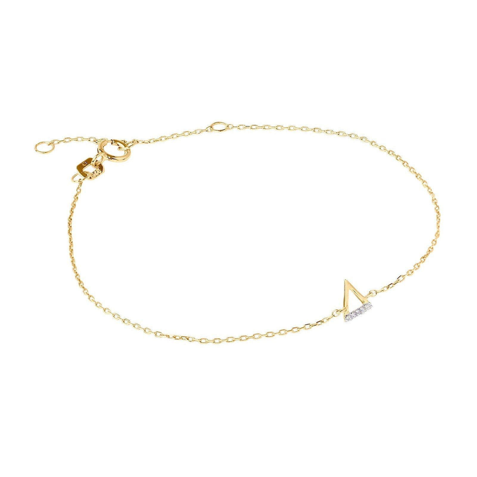 Picture of Luna Rae Solid 9k Gold Fire Element Bracelet