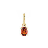 Picture of Luna Rae Solid 9k Gold Garnet Necklace