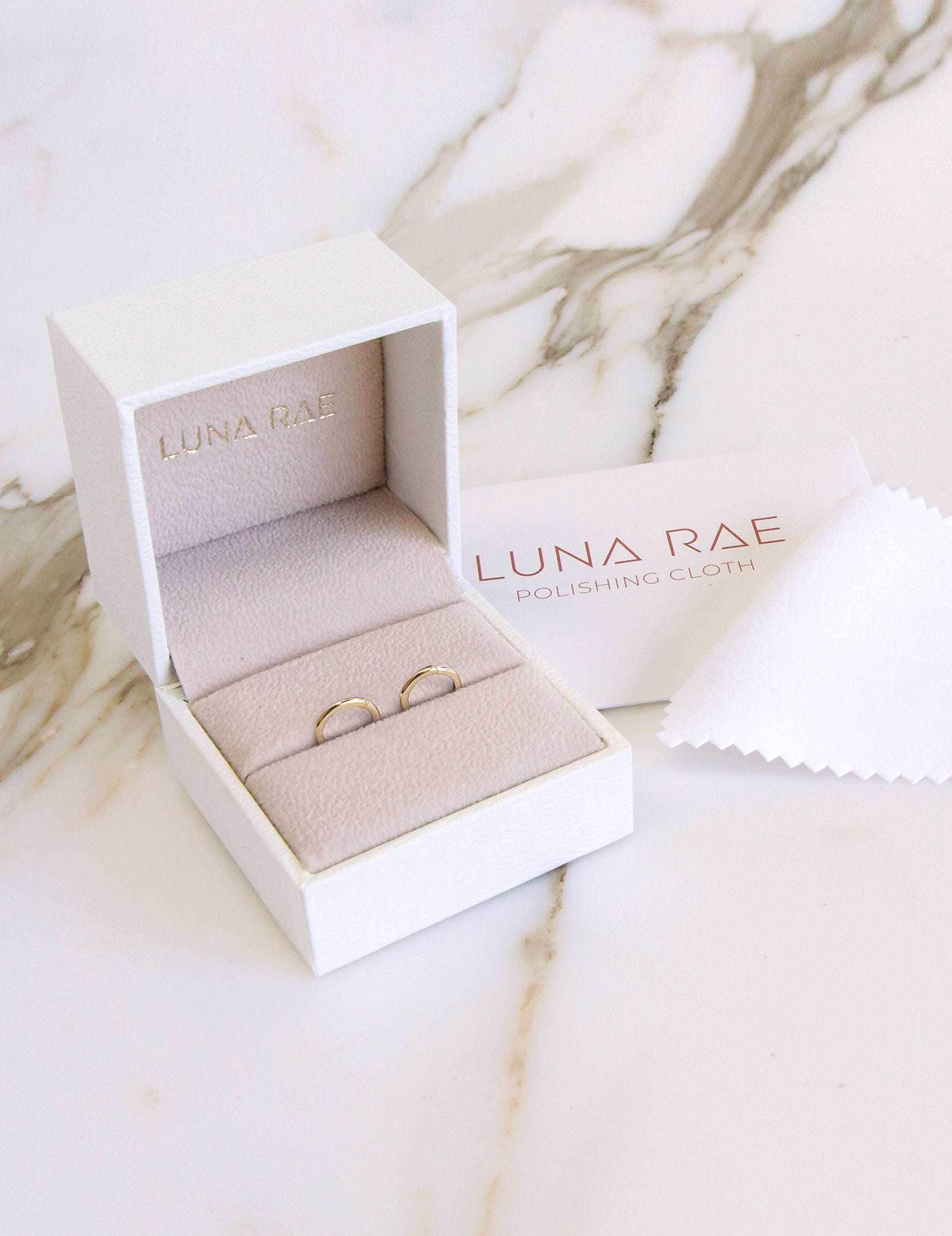 Picture of Luna Rae Solid 9k Gold Halo Sleepers