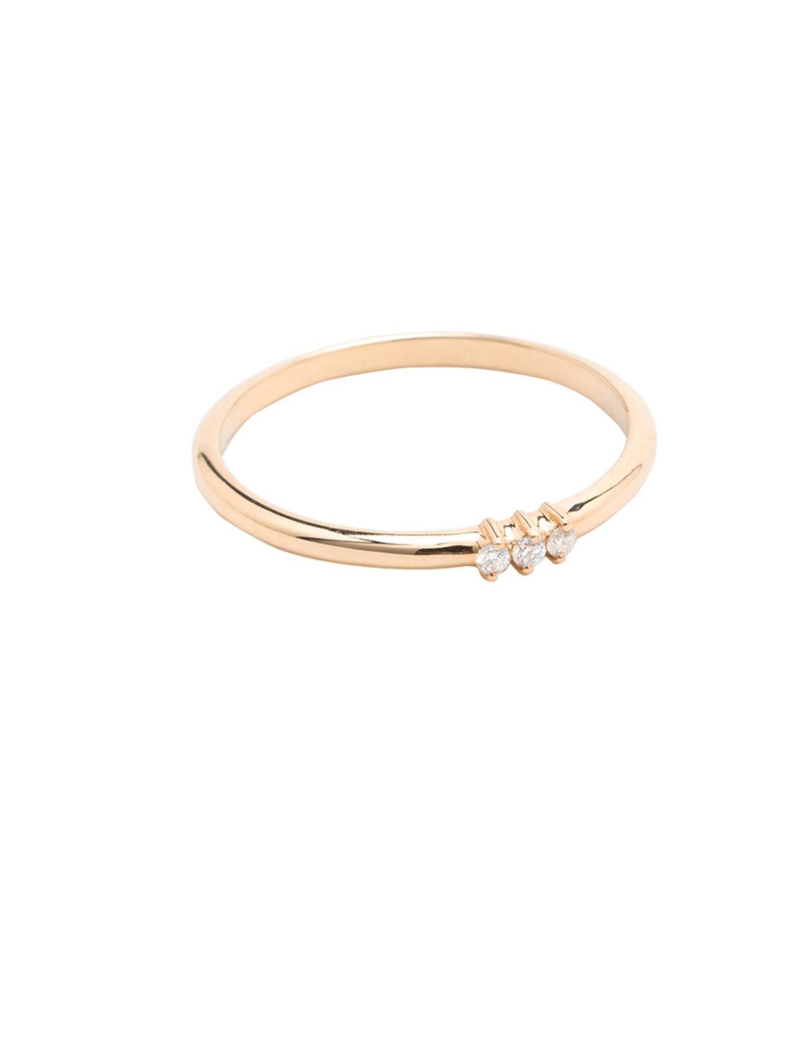 Picture of Luna Rae Solid 9k Gold Juliette Ring