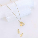 Picture of Luna Rae Yellow Gold Letter A