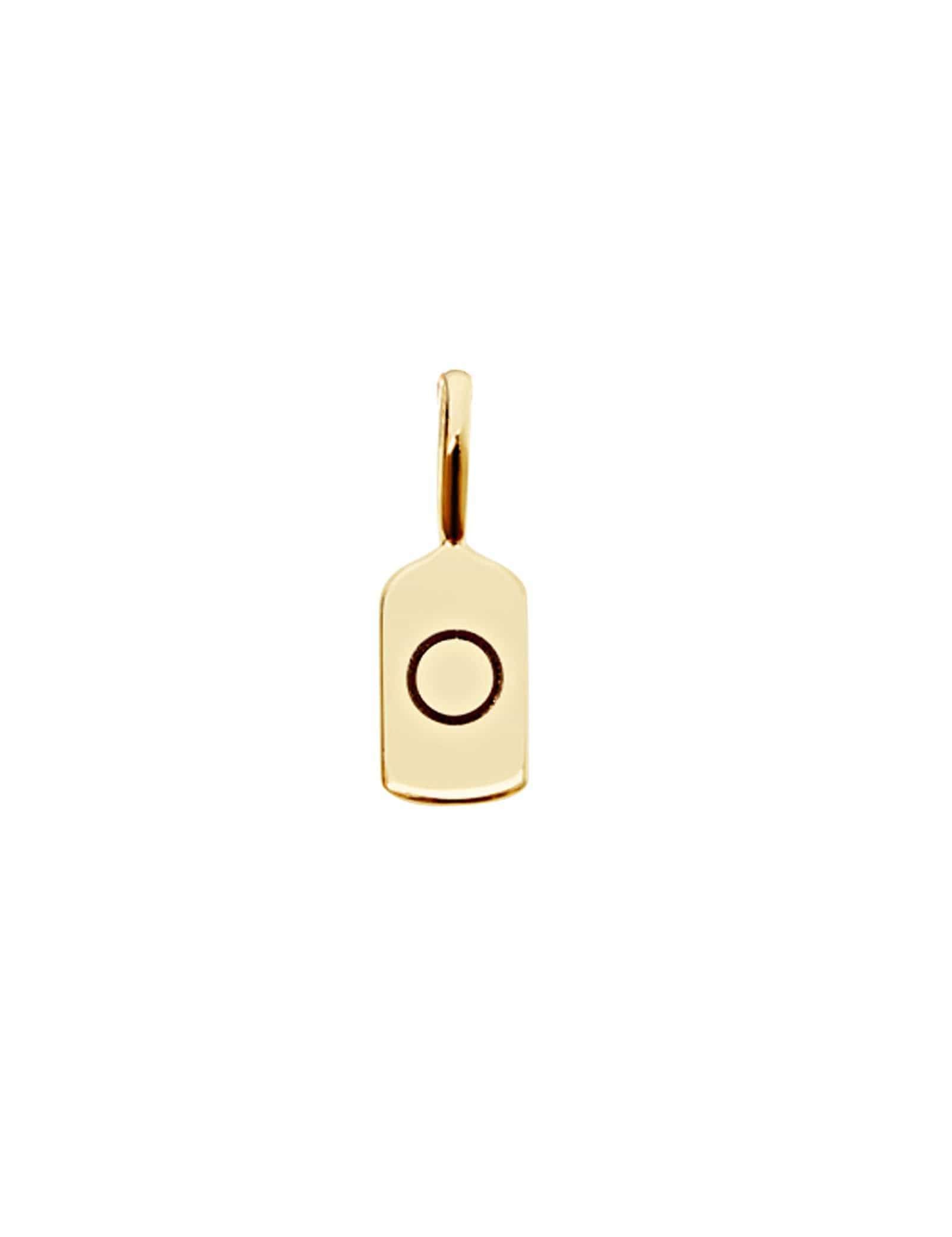 Picture of Luna Rae Yellow Gold Letter O