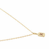 Picture of Luna Rae Yellow Gold Letter R