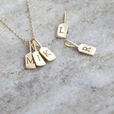 Picture of Luna Rae Yellow Gold Letter R