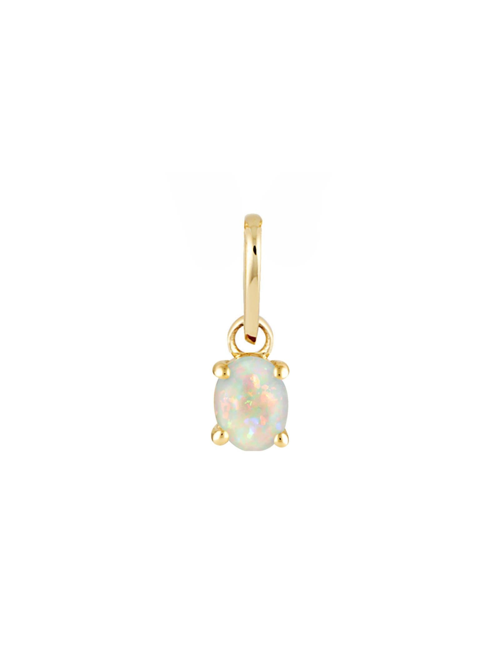 Picture of Luna Rae Solid 9k Gold Opal Necklace