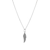 Silver Angel Wing Necklace