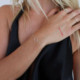 Silver Eternity Bracelet