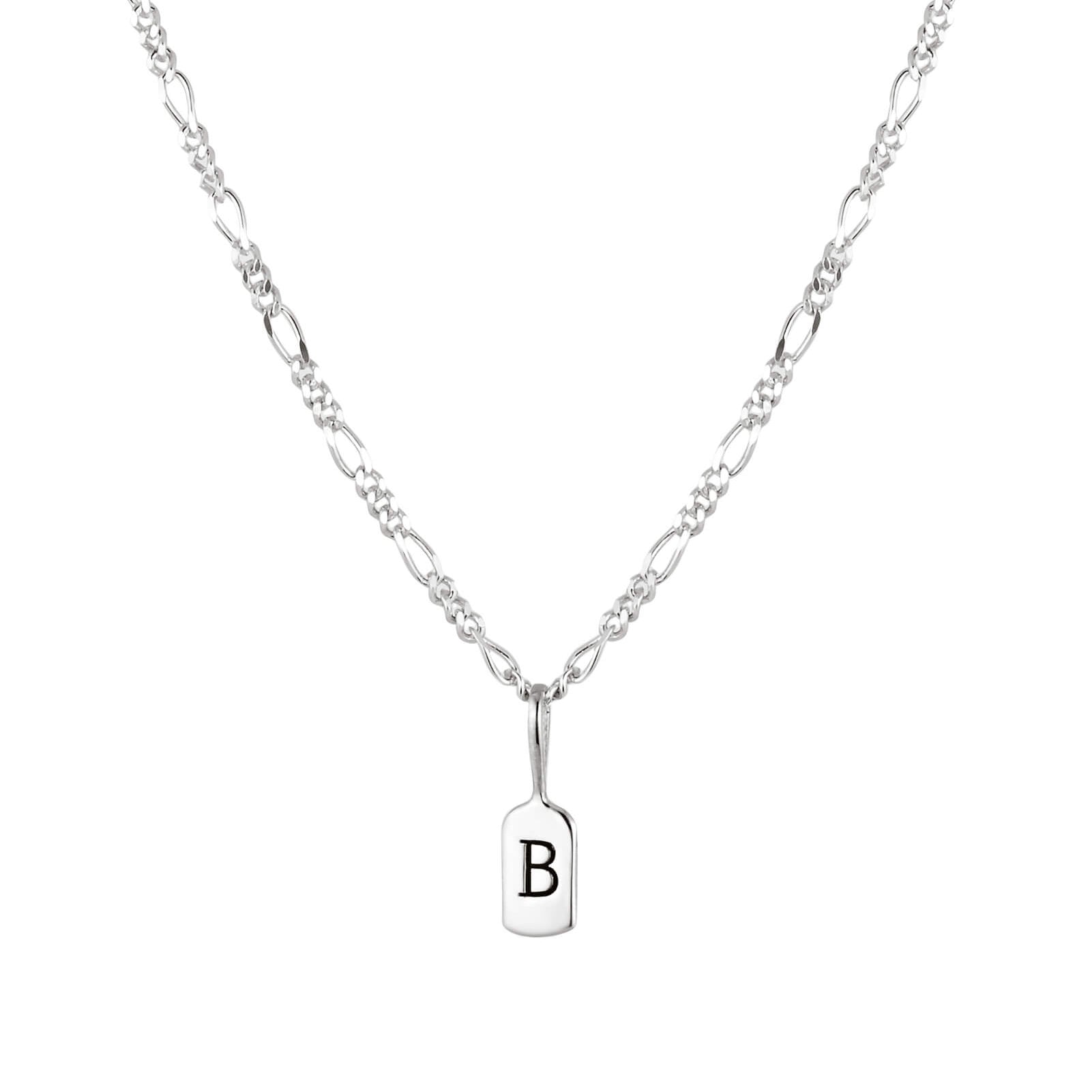 Silver Letter B