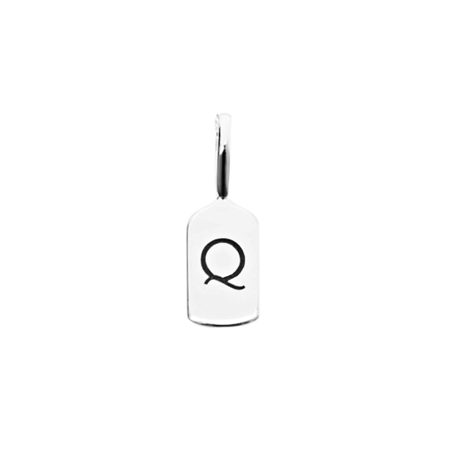 Silver Letter Q