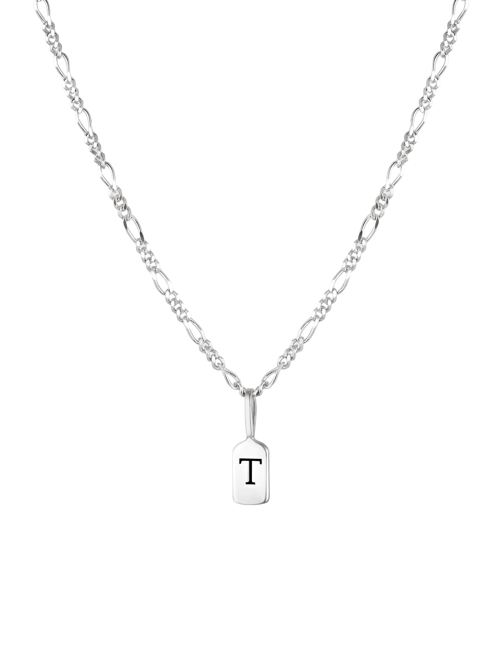 Silver Letter T