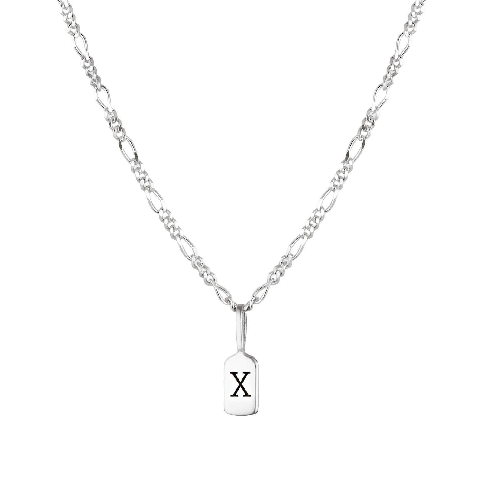 Silver Letter X