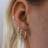 Silver Venus Earrings