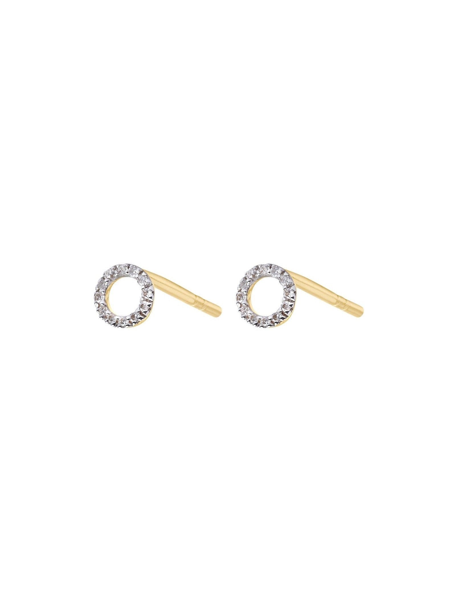 Picture of Luna Rae Solid 9k Gold Spirit Element Studs