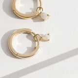 Picture of Luna Rae Solid 9k Gold Venus Earrings