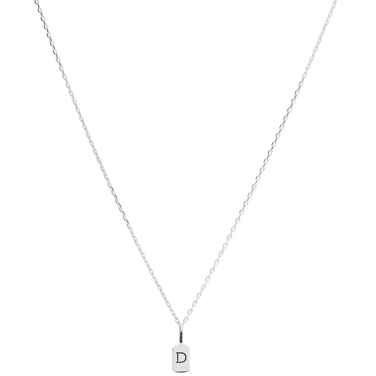 Picture of Luna Rae White Gold Letter D